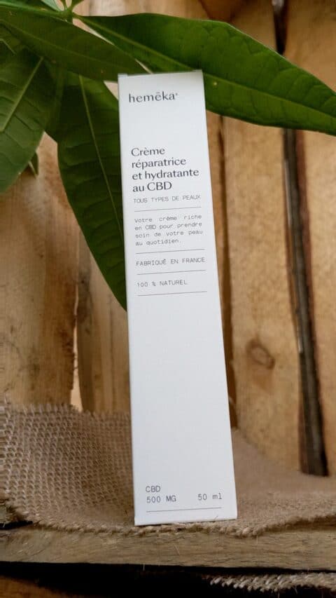 Crème Réparatrice et Hydratante au CBD