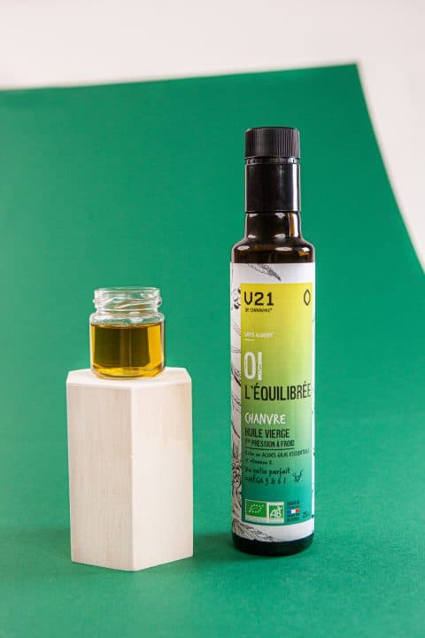 L'équilibrée - Huile vierge de Chanvre Bio - 25 cl
